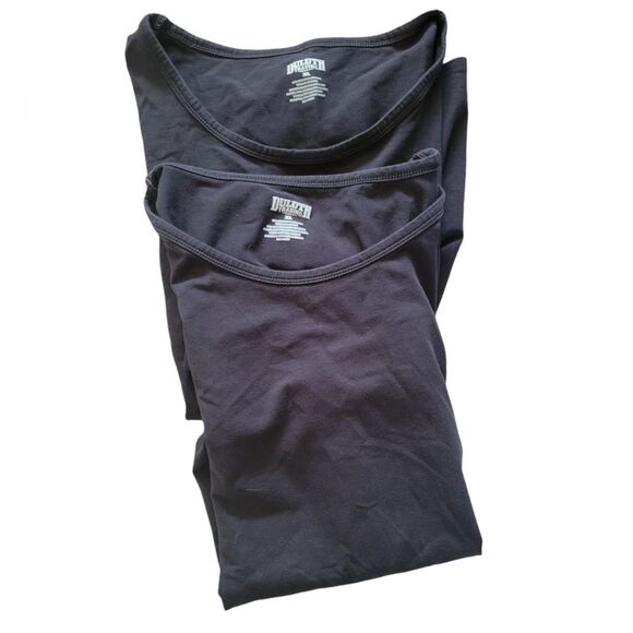 Duluth Black Cotton T-Shirt Size XL Bundle of 2 - Picture 1 of 4